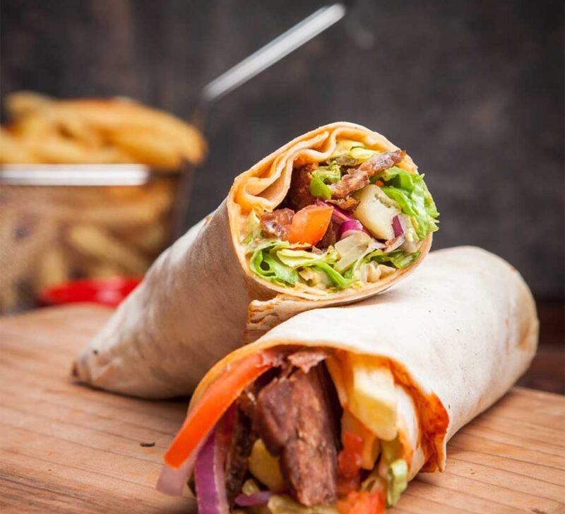 Asian Chicken Wrap